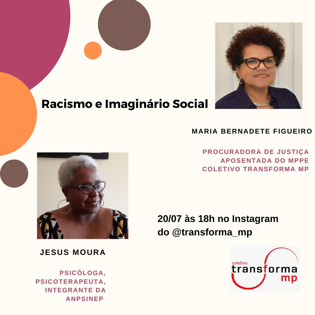 Live: Racismo e Imaginário Social
