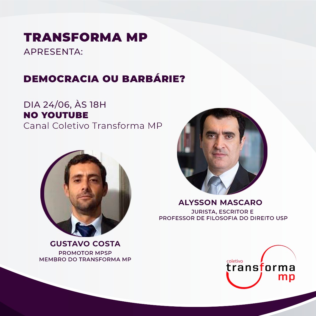 Live: Democracia ou Barbárie?