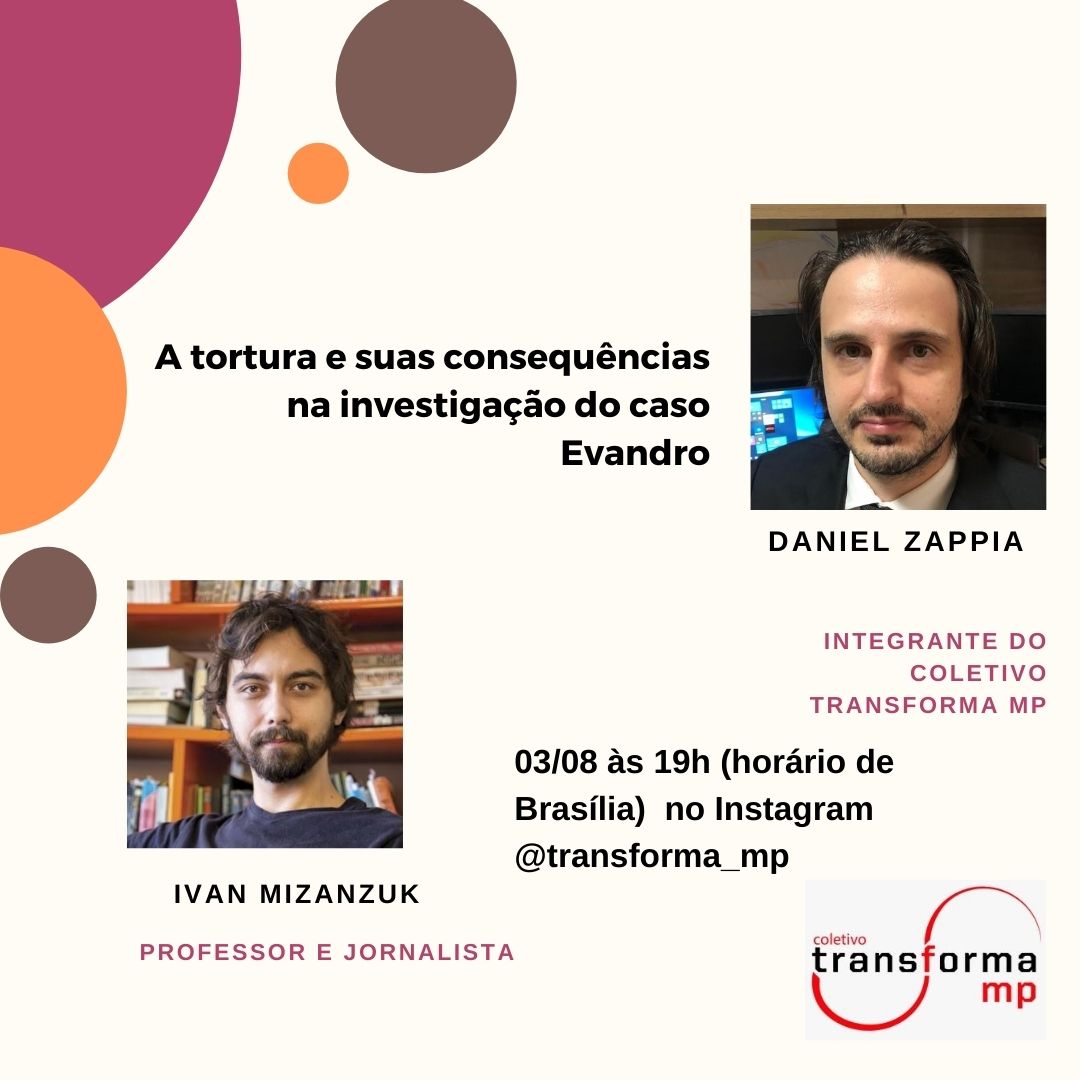 Live: A tortura e suas consequências na investigação do caso Evandro