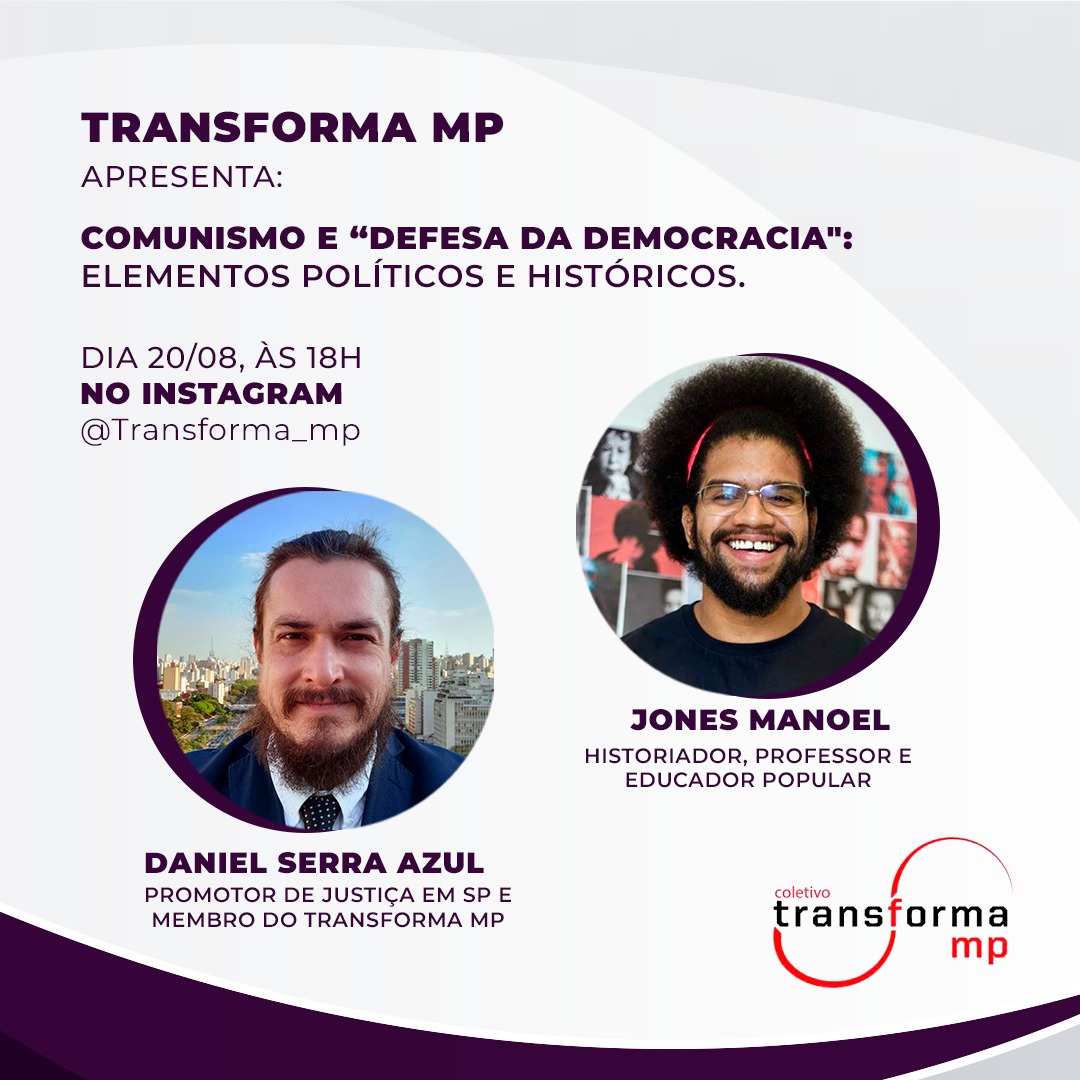 Live: Comunismo e “defesa da Democracia”