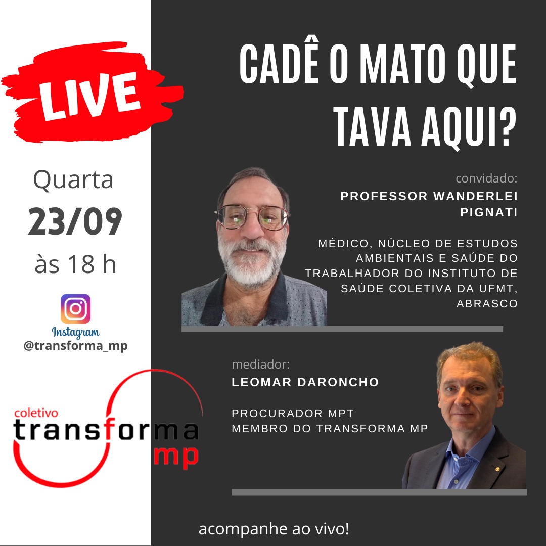 Live: Cadê o Mato que tava aqui?