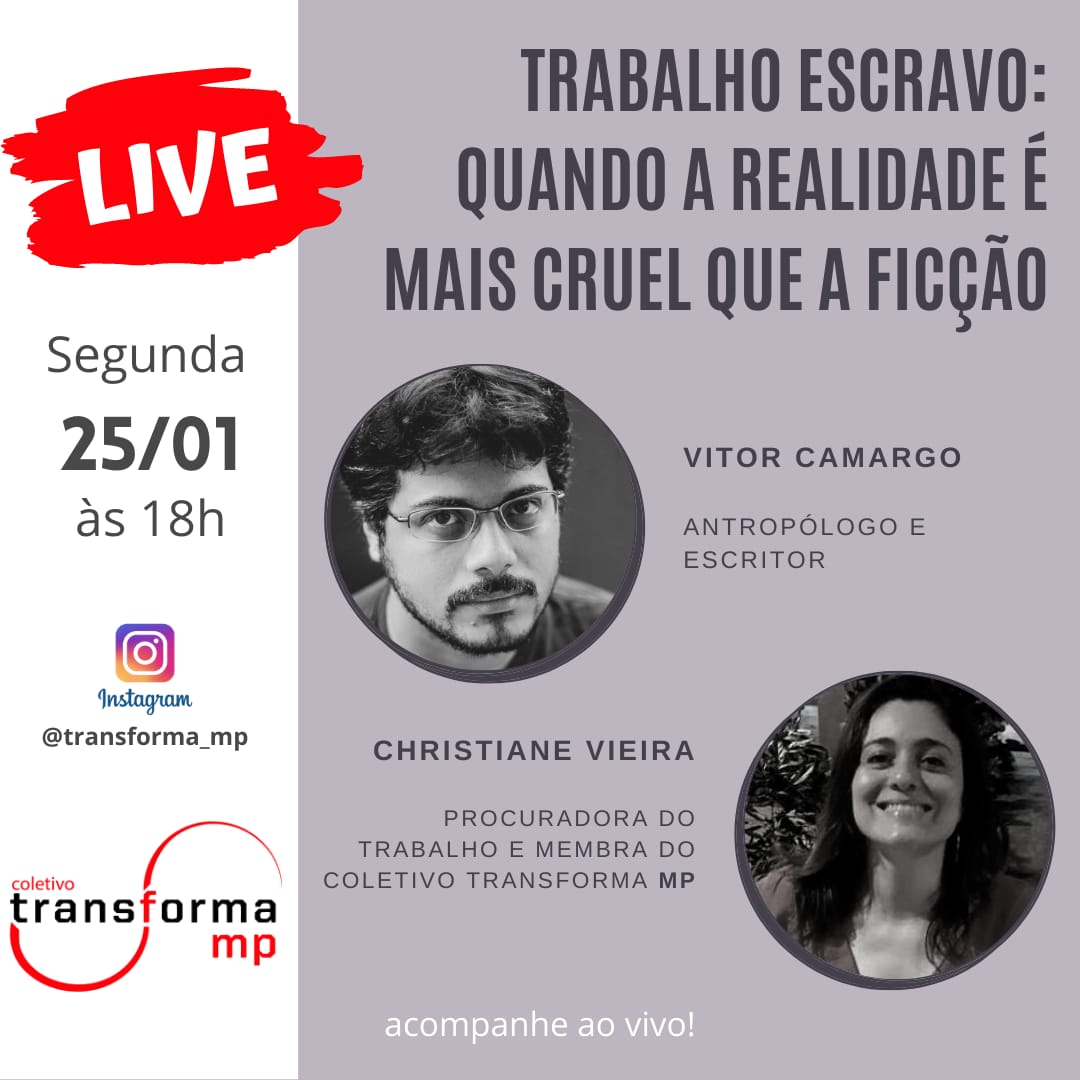 Live: Trabalho escravo: quando a realidade é mais cruel que a ficção