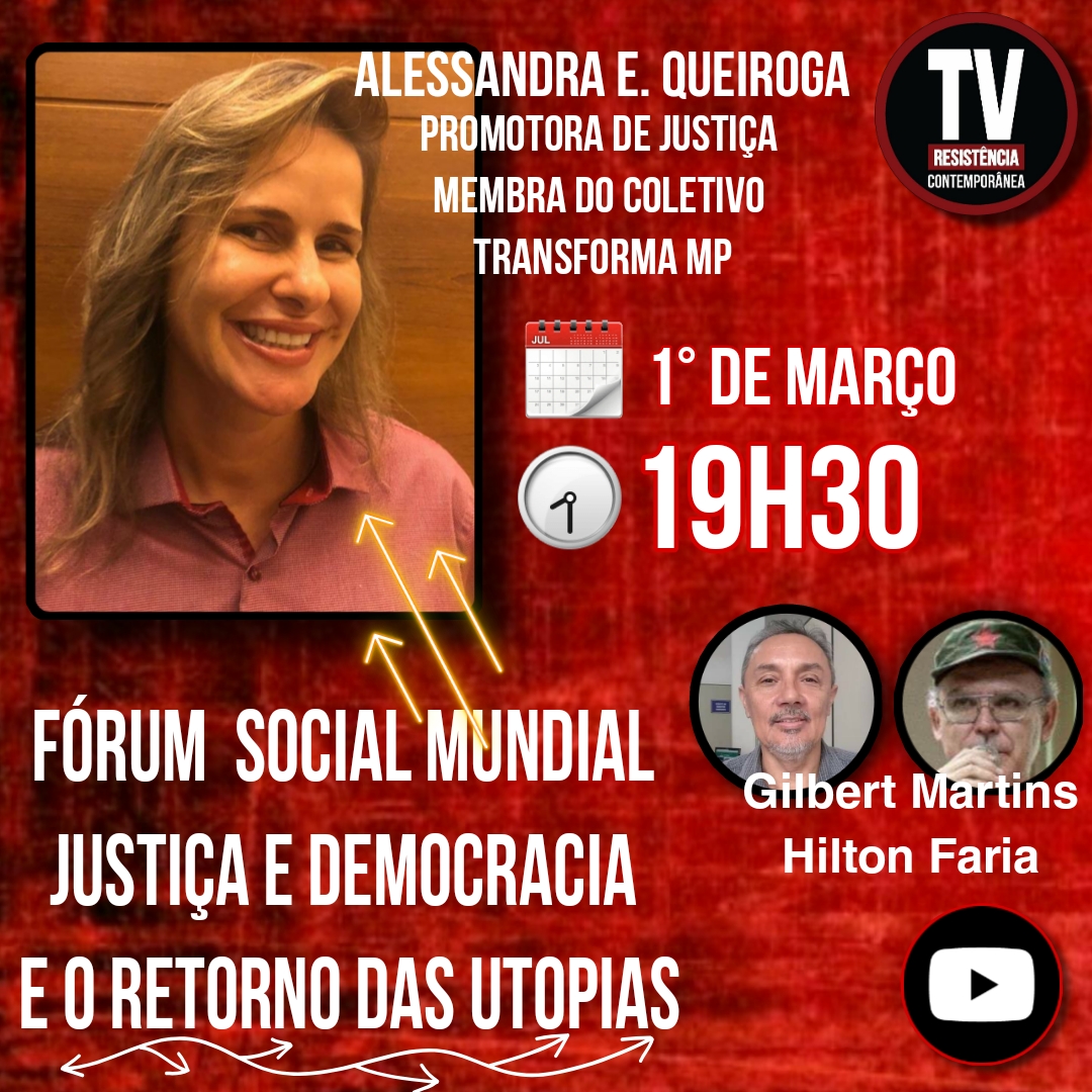 Live: FSMJD o retorno das utopias