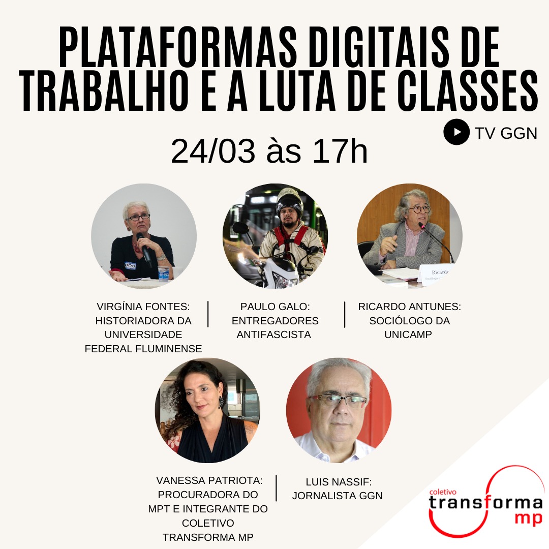 Plataformas digitais de trabalho e a luta de classes