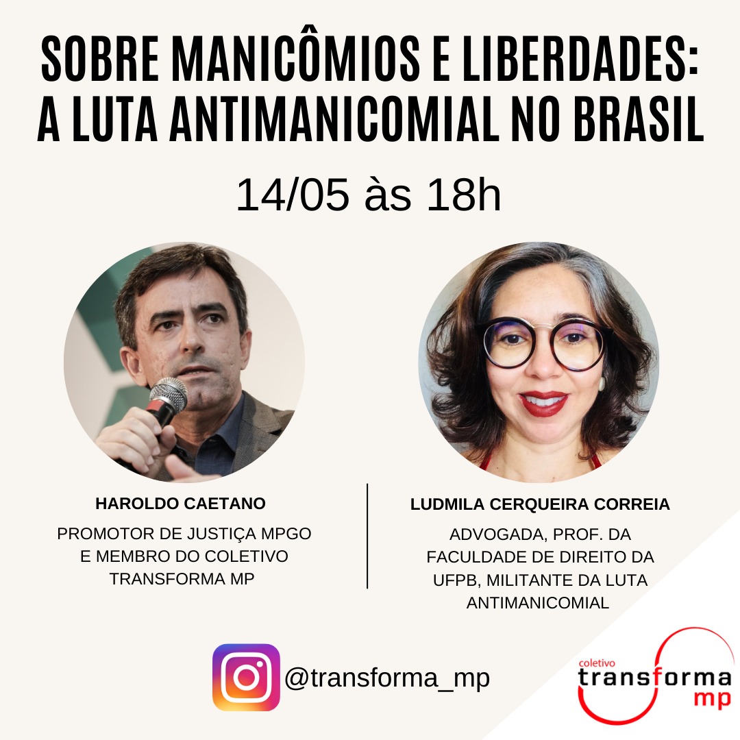 Live: Sobre manicômios e liberdades: a Luta Antimanicomial no Brasil