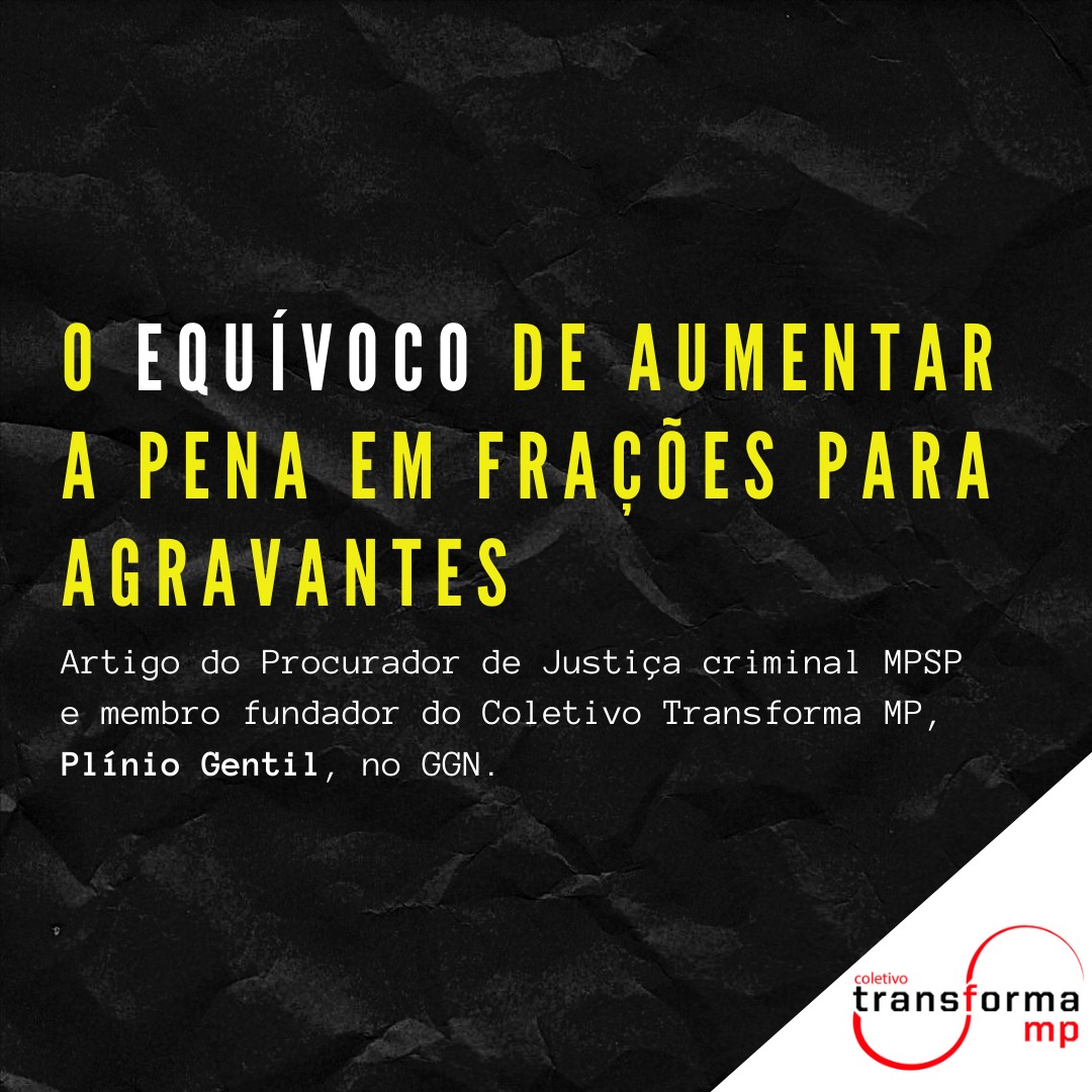 O equívoco de aumentar a pena em frações para agravantes