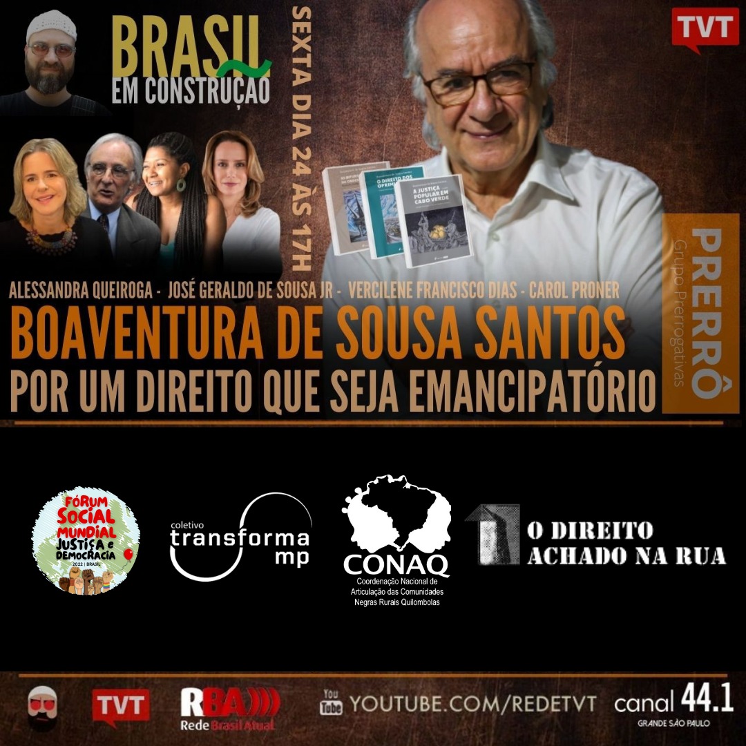 Live: Por um direito que seja emancipatório