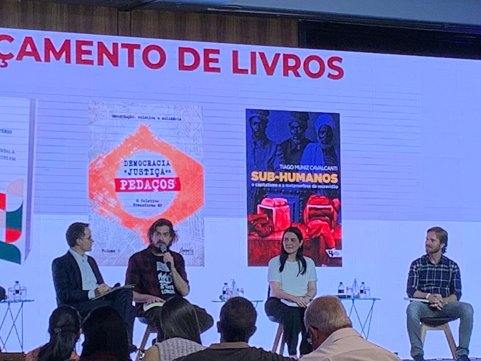 Livro Justiça e Democracia em Pedaços foi lançado no XXV Congresso Nacional de Procuradores e Procuradoras do Trabalho