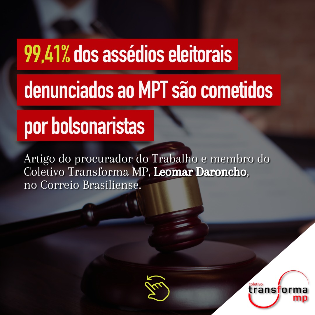 Assédio eleitoral: velhacos da democracia