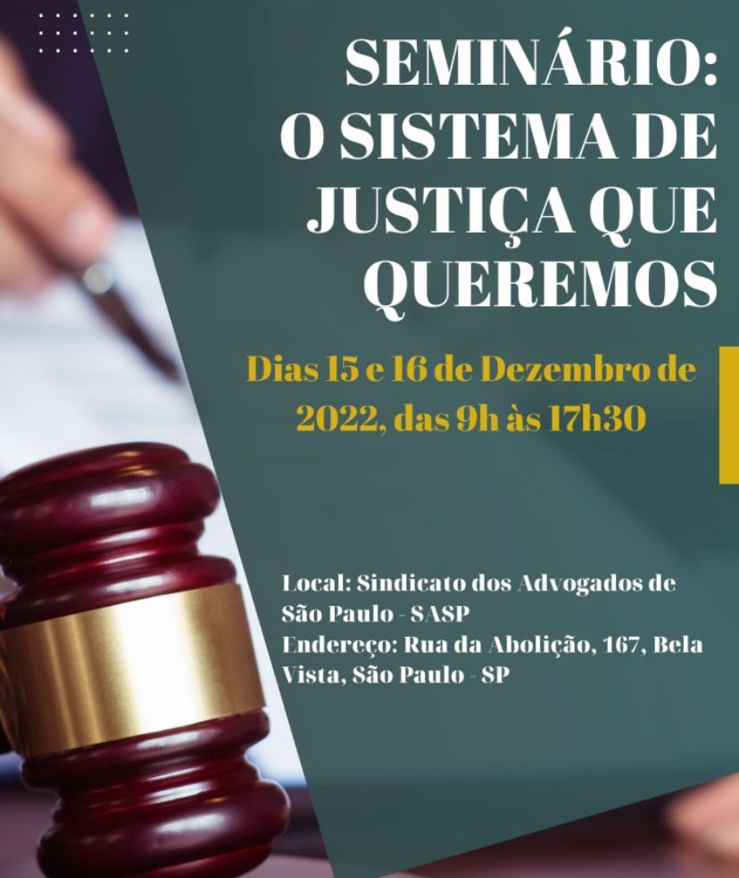 Transforma MP presente no seminário “Sistema de Justiça que queremos”