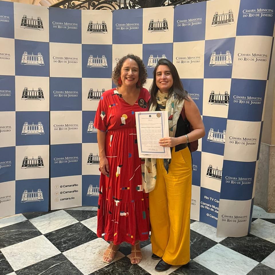 Coletivo Transforma MP recebe moção na Câmara municipal do Rio