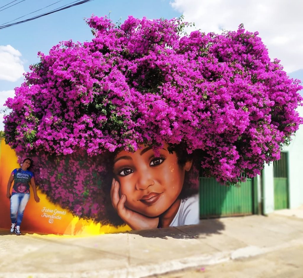 A doutora e a senhora de cabelos de ipê